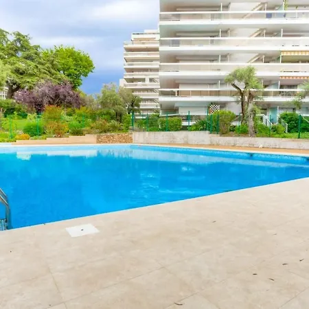 Lägenhet Furnished Studio With A Terrace Swimming Pool In A Charming Residence Antibes
